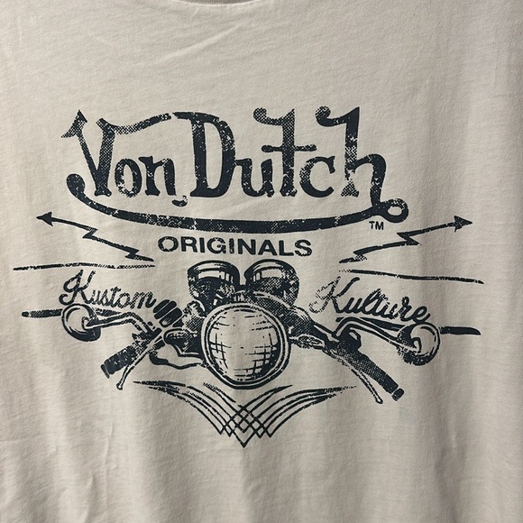 VINTAGE Y2K Von Dutch tshirt men’s sz xxl GUC - Picture 2 of 5